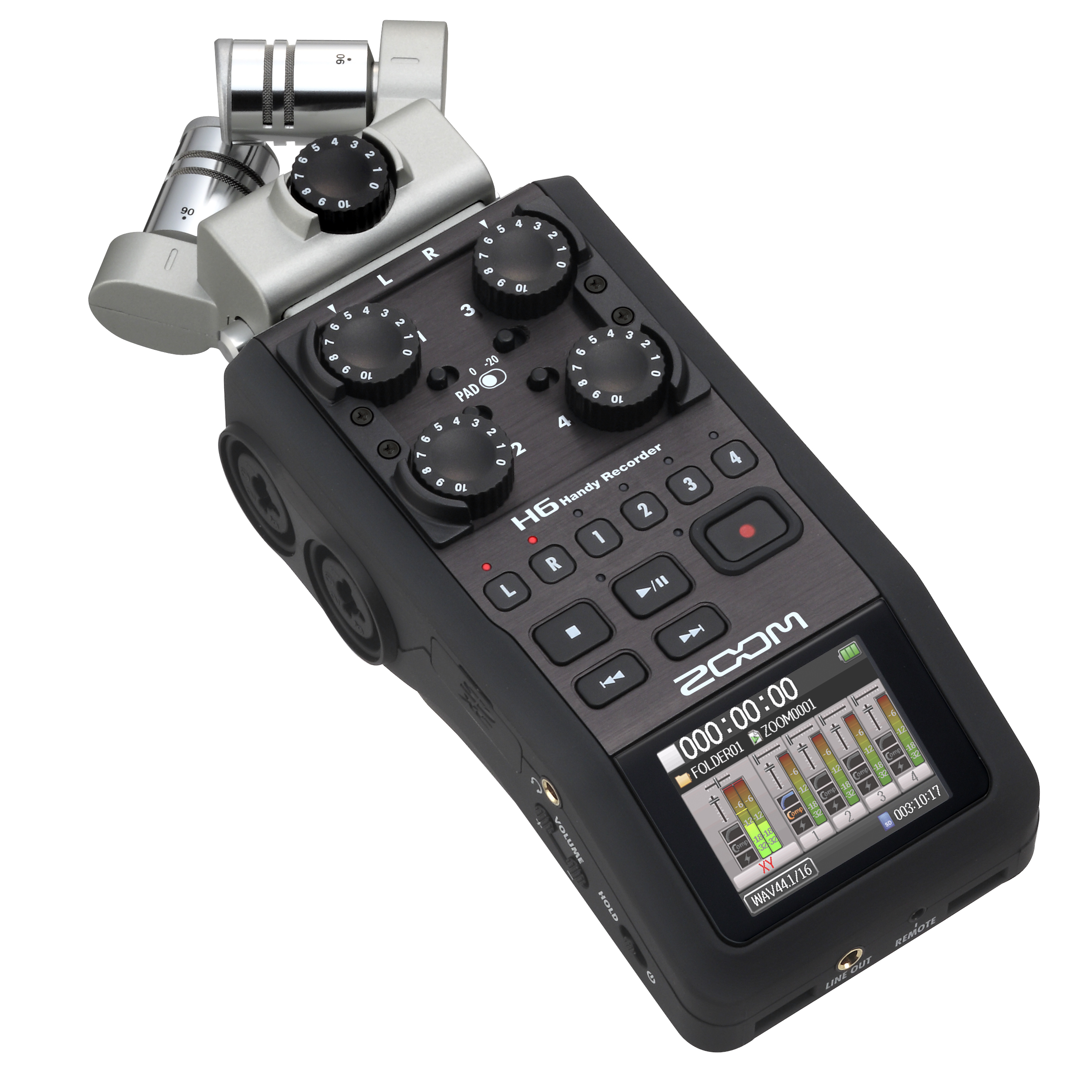 Zoom H6 Audio Recorder Mobile