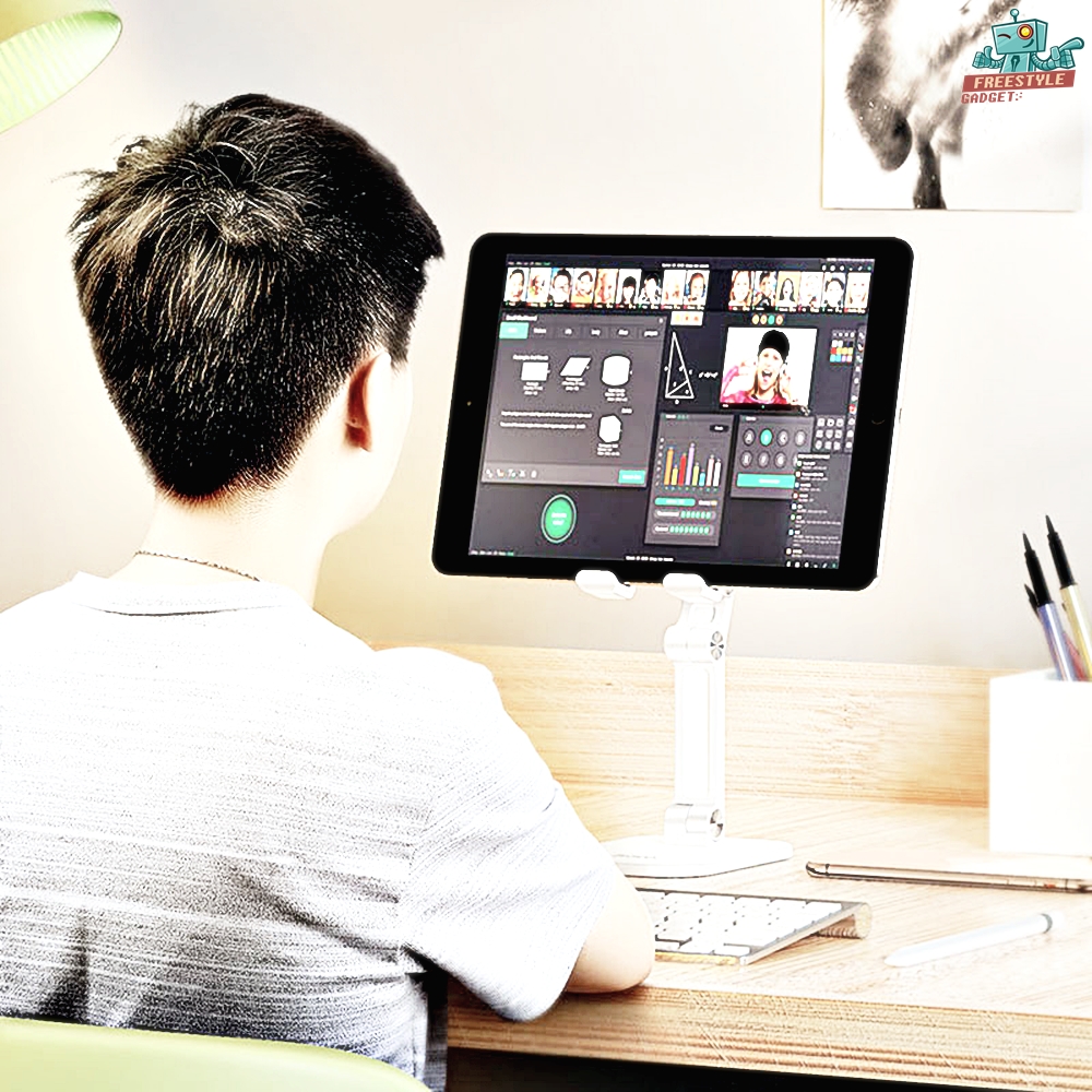Hoco PH34 Folding Desktop Stand - ที่วางมือถือ ขาตั้งมือถือ ที่วางโทรศัพท์ ที่วาง iPad บนโต๊ะ