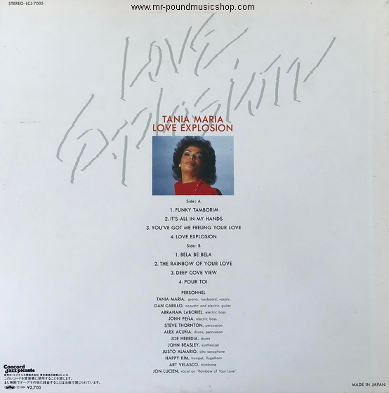 Tania Maria - Love Explosion