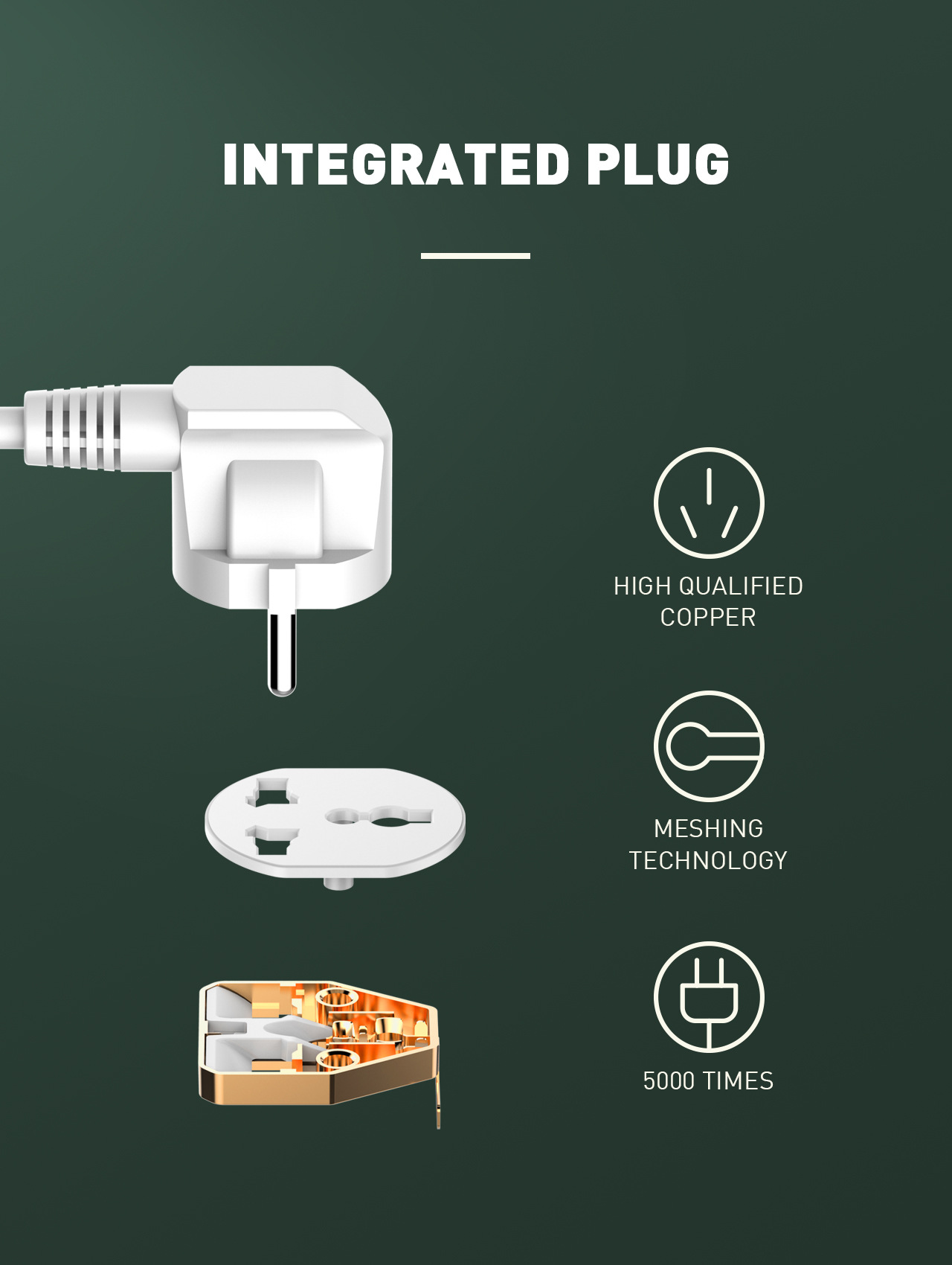 ปลั๊กไฟ รางปลั๊กไฟ ปลั๊กพ่วง LDNIO รุ่น SC4408 4 ช่อง 4 USB สาย 2 เมตร