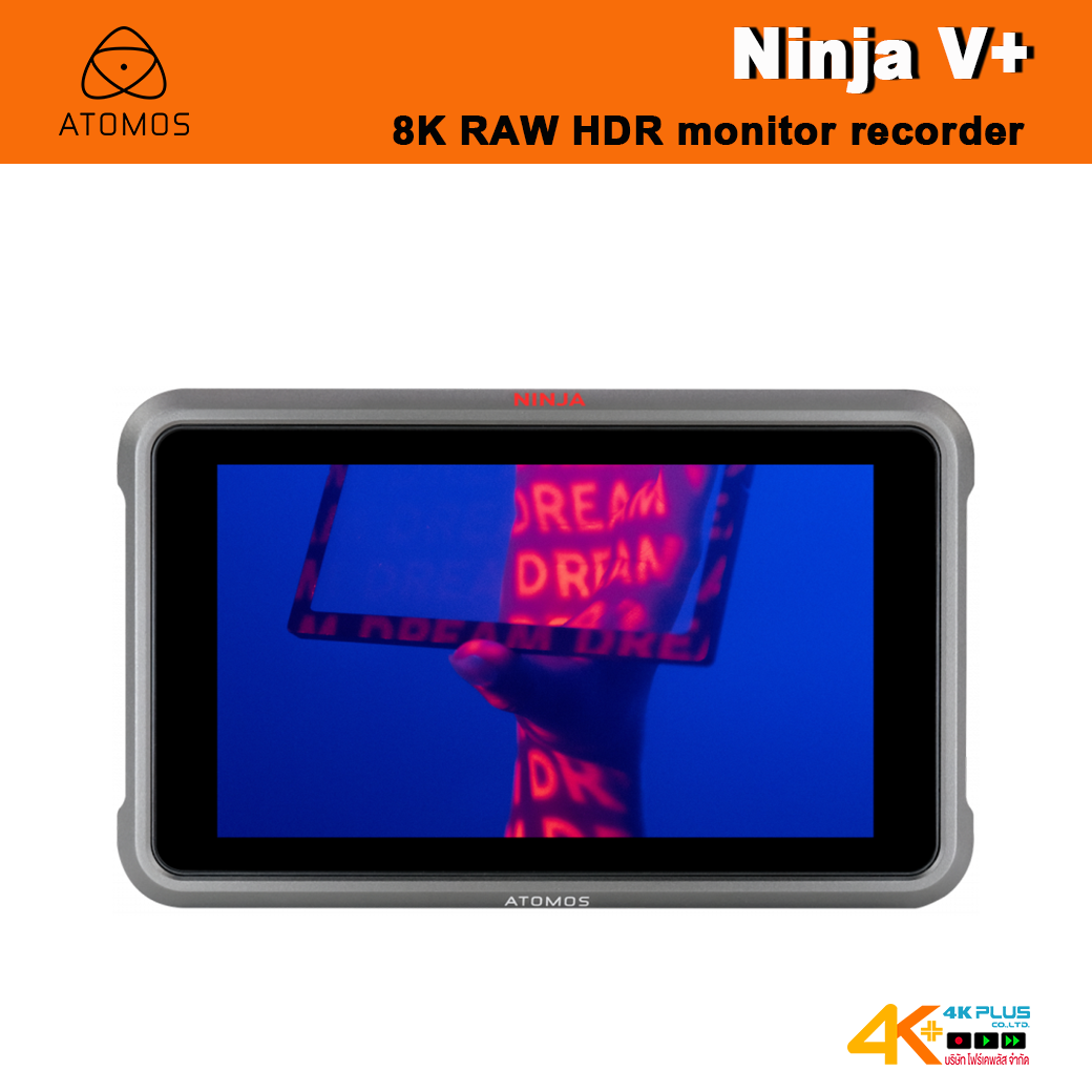 ATOMOS NINJA V+ 8K RAW HDR monitor recorder