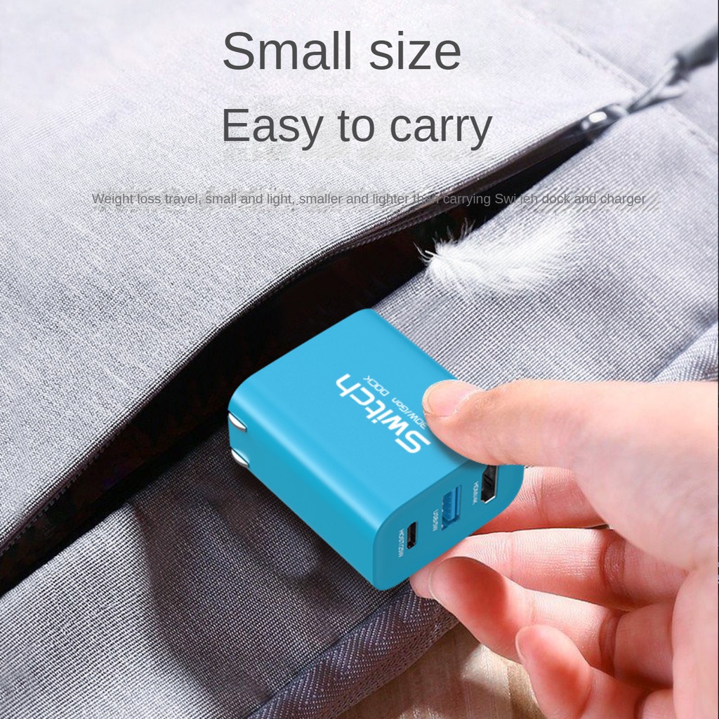 Gopala AC Adapter & TV Dock Function 3in1 แท่นชาร์จทีวี HDMI 4K USB Type C