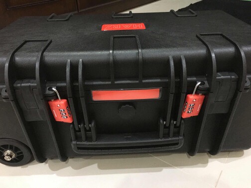 กระเป๋ากล้อง Hardcase ล้อลาก HARZ รุ่น HC-512 สีดำ ไส้โฟมลูกเต๋า