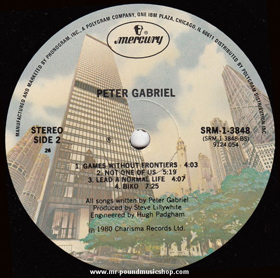 Peter Gabriel - Peter Gabriel 3: Melt