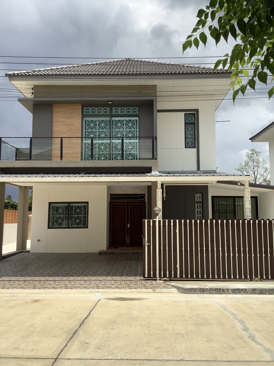 ขายบ้านเดี่ยว มบ.เปี่ยมสุข เวสเกรต ปากเกร็ด นนทบุรี 4 ห้องนอน 3 ห้องน้ำ มีห้องแม่บ้าน ขนาด 57.3 ตร.วา