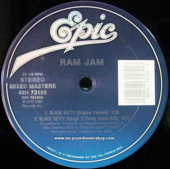 Ram Jam - Black Betty (Remix)