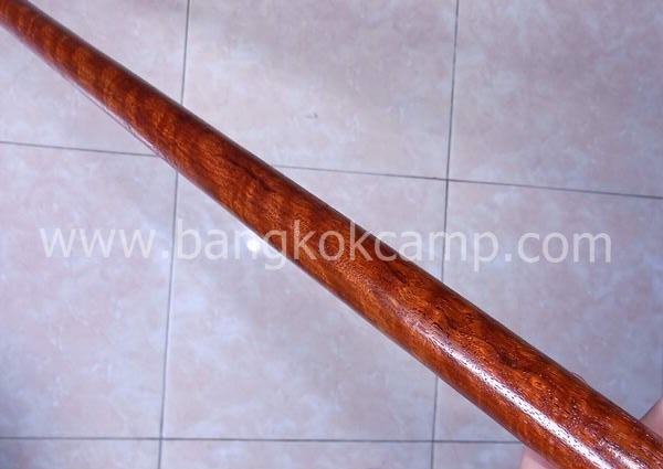 ไม้หายาก... ไม้ตะพด(ประดู่ลายเสือ) ลายสวยมาก หัวแป้น(ถอดได้)+ท้ายไททาเนียม ยาว94ซม