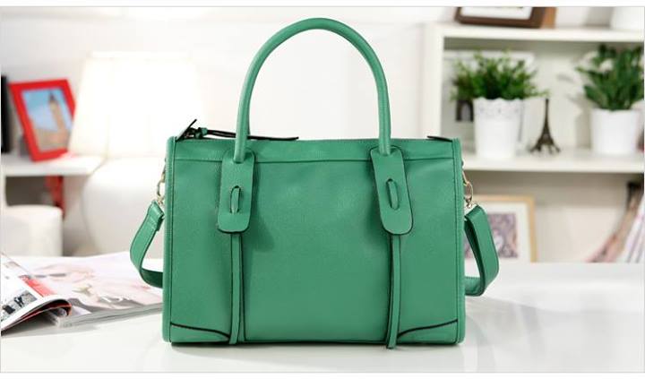 กระเป๋า Axixi กระเป๋าสไตล์ญี่ปุ่น และกระเป๋าสไตล์เกาหลี สีเขียว ร้าน Asia Street Fashion