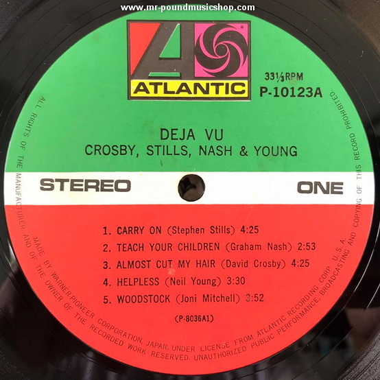 Crosby, Stills, Nash & Young - Deja Vu