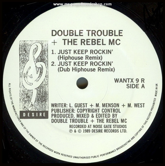 Double Troble + The Rebel MC - Just Keep Rockin' (Remix)