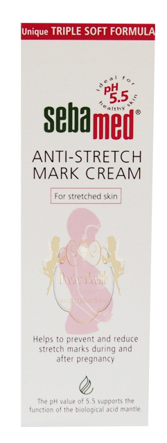 Sebamed Anti-Stretch Mark Cream 200 มล แถมน้ำยาทำความสะอาดจุดซ่อนเร้น