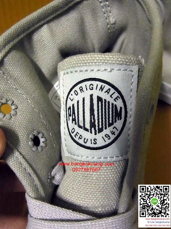รองเท้า PALLADIUM PAMPA HI VAPOR BLACK ของใหม่ ของแท้