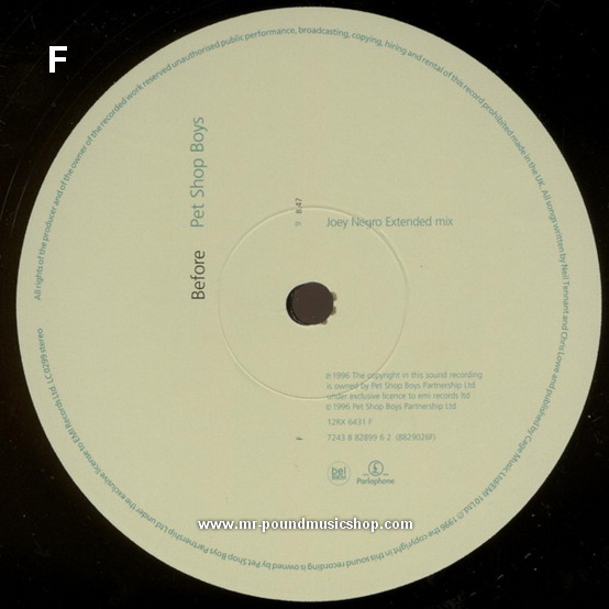 Pet Shop Boys - Before