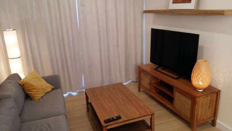 ให้เช่าคอนโด The Seed Mingle (เดอะ ซี้ด มิงเกิล) 1 ห้องนอน 1 ห้องน้ำ ขนาด 46 ตรม ชั้น 25