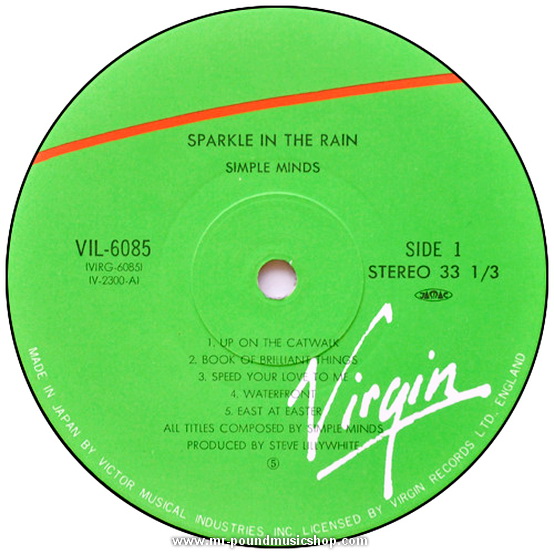 Simple Minds - Sparkle In The Rain