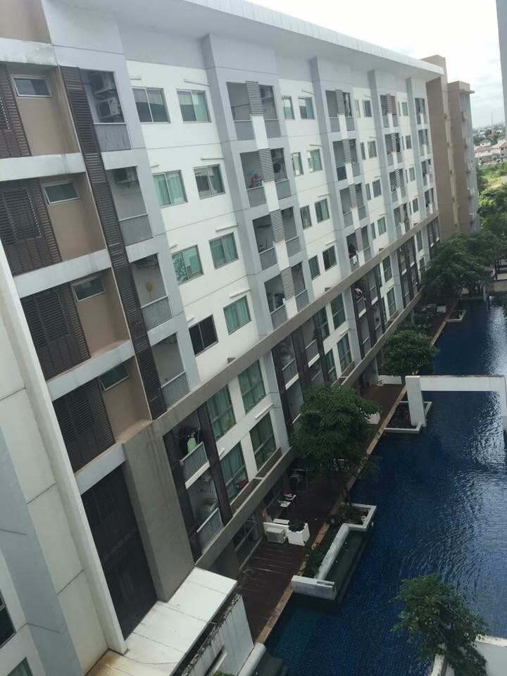 ให้เช่าคอนโด A Space Sukhumvit 77 (เอ สเปซ สุขุมวิท 77) 1 ห้องนอน 1 ห้องน้ำ ห้อง 2351/154 ฝั่งสระว่ายน้ำ