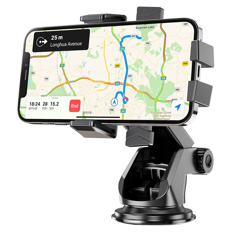 Hoco CA83 Car Holder - ที่จับโทรศัพท์ ที่ยึดมือถือในรถ สามารถติดตรงคอนโซน/และกระจกได้