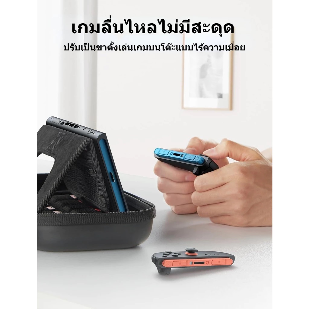 JSAUX Carrying Case EVA+PU พร้อมสายสะพาย สำหรับ Nintendo Switch 2 (รุ่นปี 2025) BG0117
