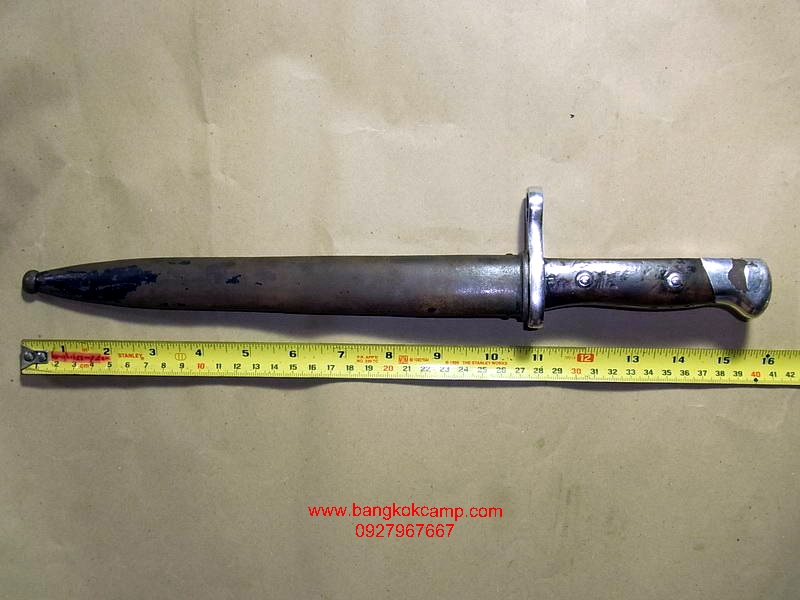 มีดทหารเยอรมัน Chile Mauser Bayonet M1889 made by Weyersberg Kirschbaum u.CO Solingen Made in GERMANY