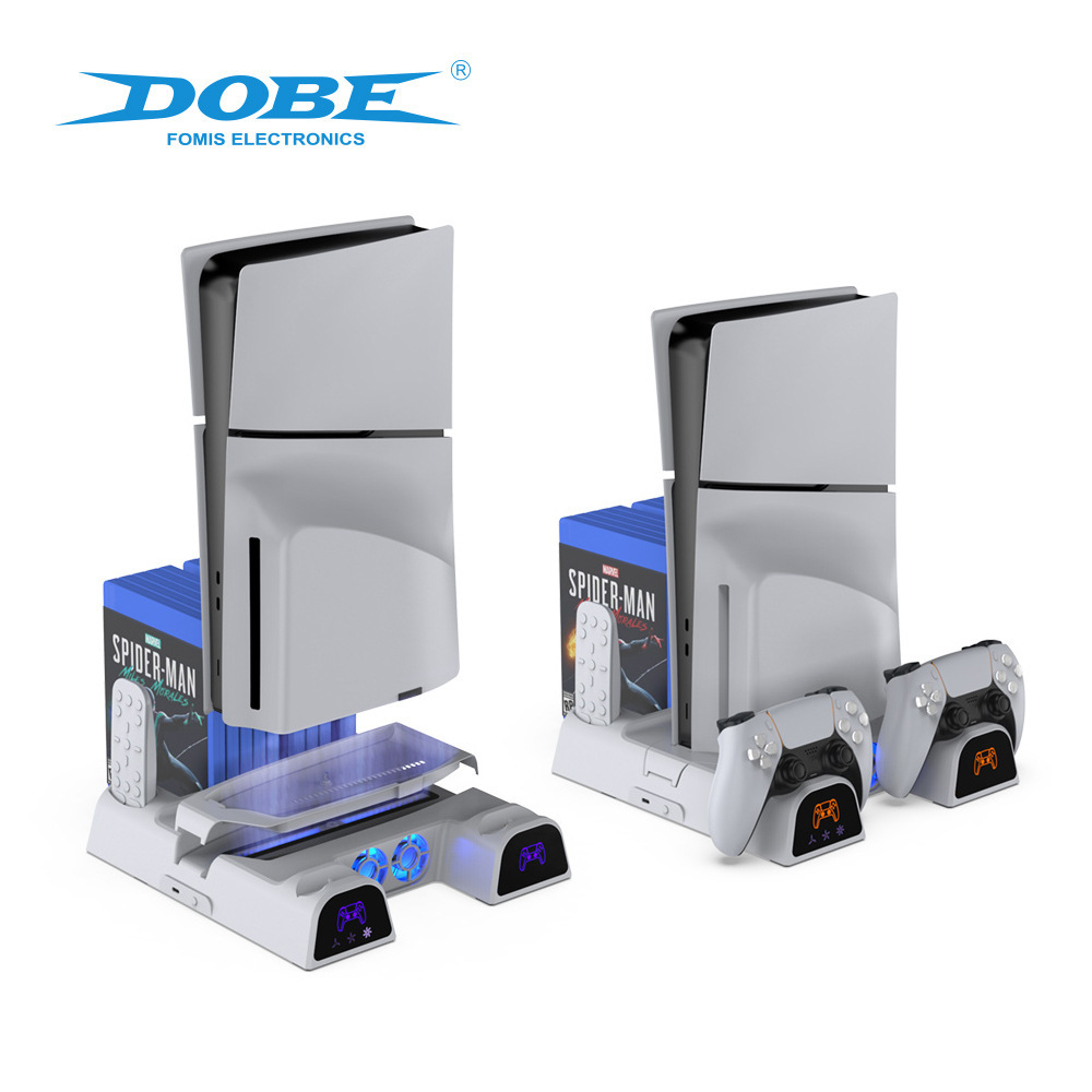 DOBE แท่นวางเครื่อง PS5 ใช้ได้กับเครื่องทุกรุ่น ทุกแบบ Multifunctional Cooling Stand