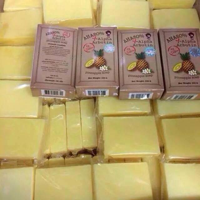 สบู่ สับปะรด (Soap pineapple sabu)