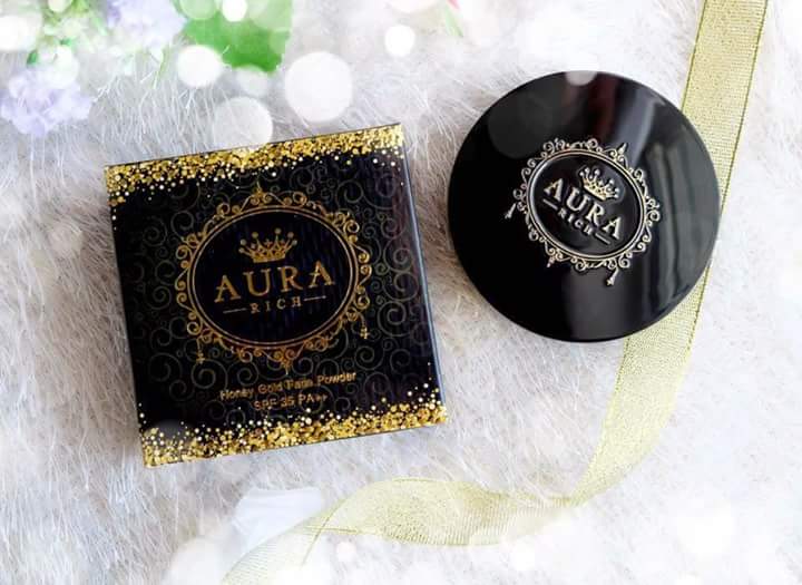 Aura Rich Honey Gold Face Powder SPF35 PA++