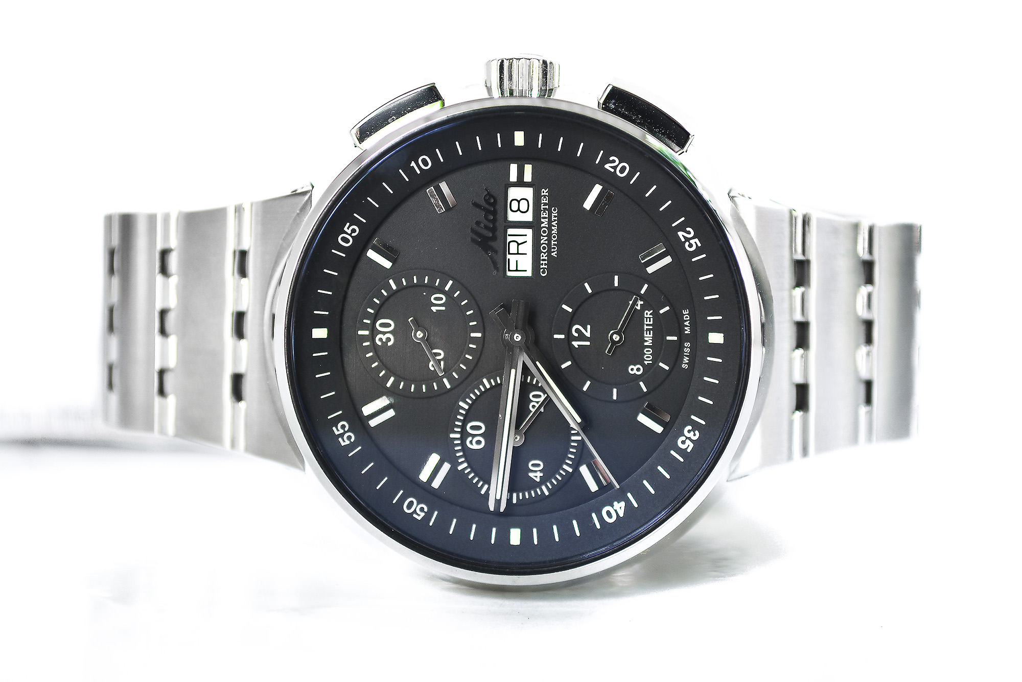 NEW:Mido All Dial Chronometer Chronograph