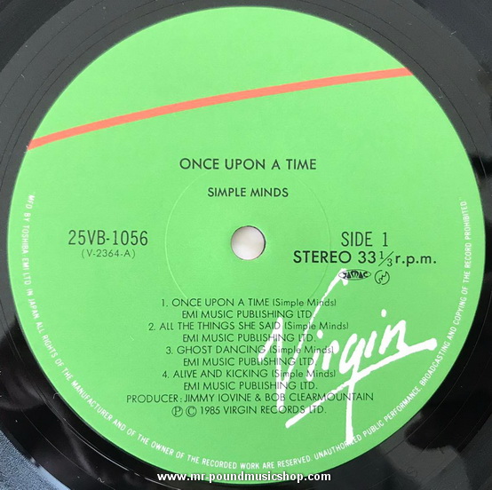 Simple Minds - Once Upon A Time