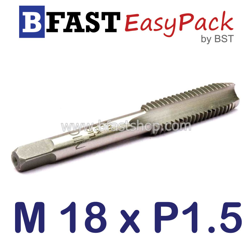 ดอกต๊าปเกลียว M18 x P1.5 (3 ดอก/กล่อง)