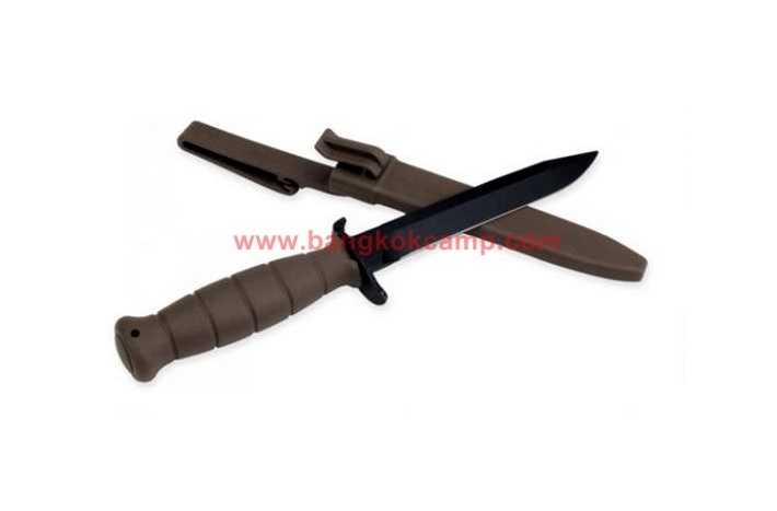 มีด Glock Survival Knife (Glock Field Knife) สันเรียบ (Glock78) Made in Austria ของใหม่ ของแท้ ...สีเขียวมะกอก(OD)