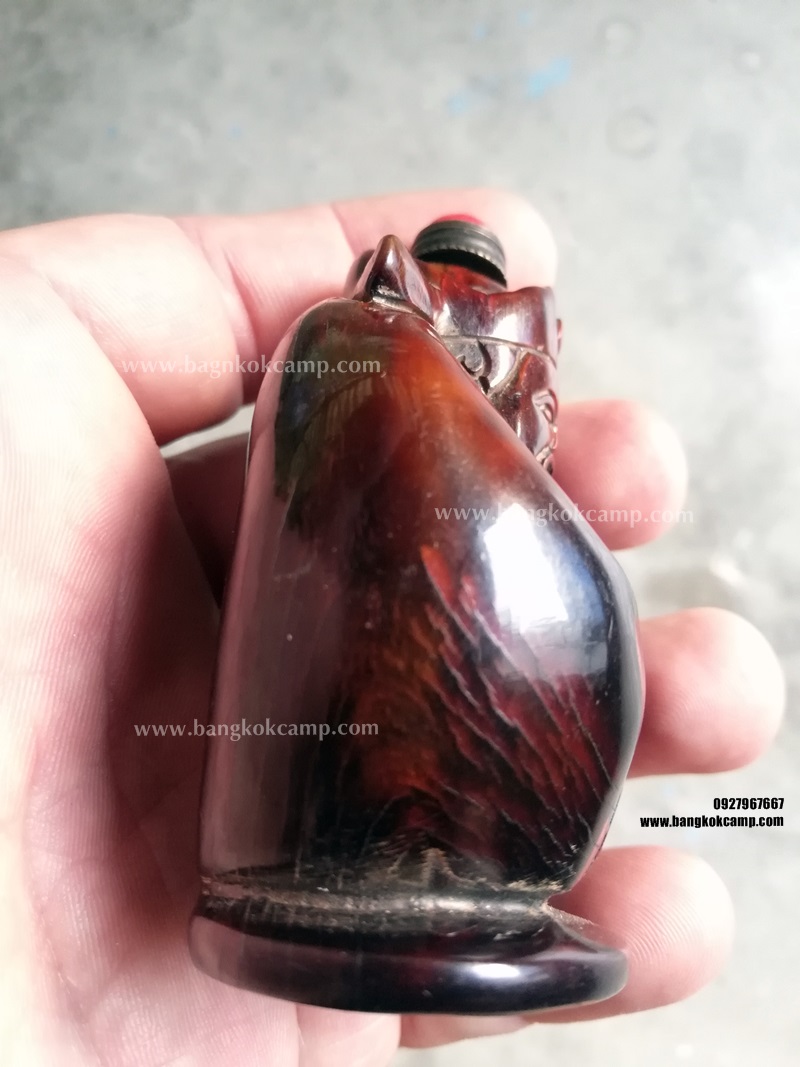 ขวดยานัตถ์ แกะจากเขาสัตว์ เทพเจ้าจีน (6)