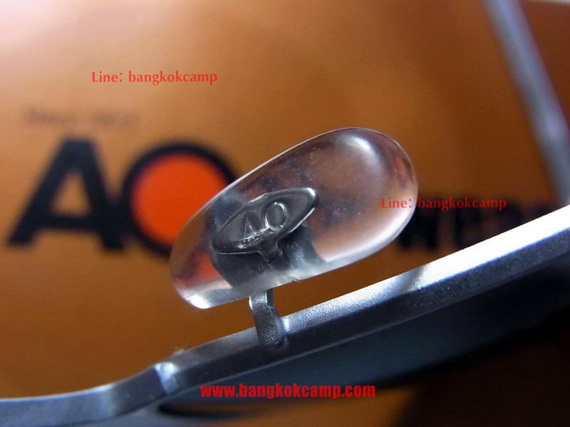 แว่นกันแดด แว่นนักบิน AO Original Pilot ...Matte Chrome (สีเงินด้าน) เลนส์เทา...Made in USA ใหม่ แท้