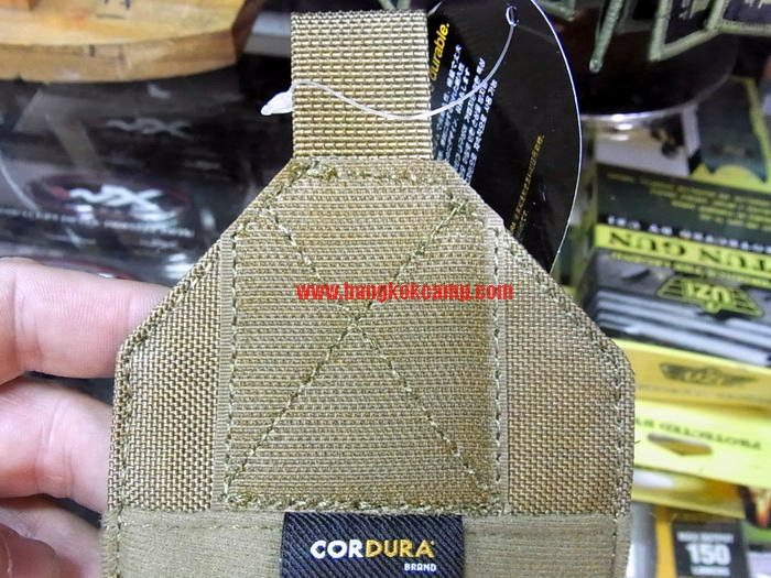 ซองใส่โทรศัพท์ร้อยเข็มขัด ผ้าคอดูร่า Cordura (ใส่มือถือ, iPhone ฯลฯ) ขนา ด 9x14ซม