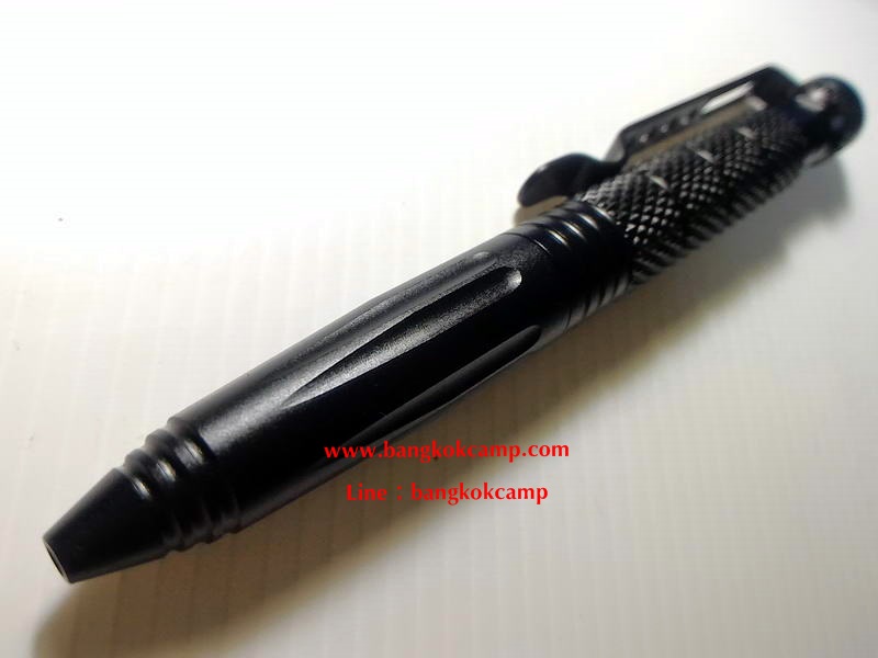ปากกาต่อสู้ ปากกาแทคนิคอล Tactical Pen ปลายกระแทกกระจกได้ ระบบหมุนเปิด-ปิดหัวปากกา
