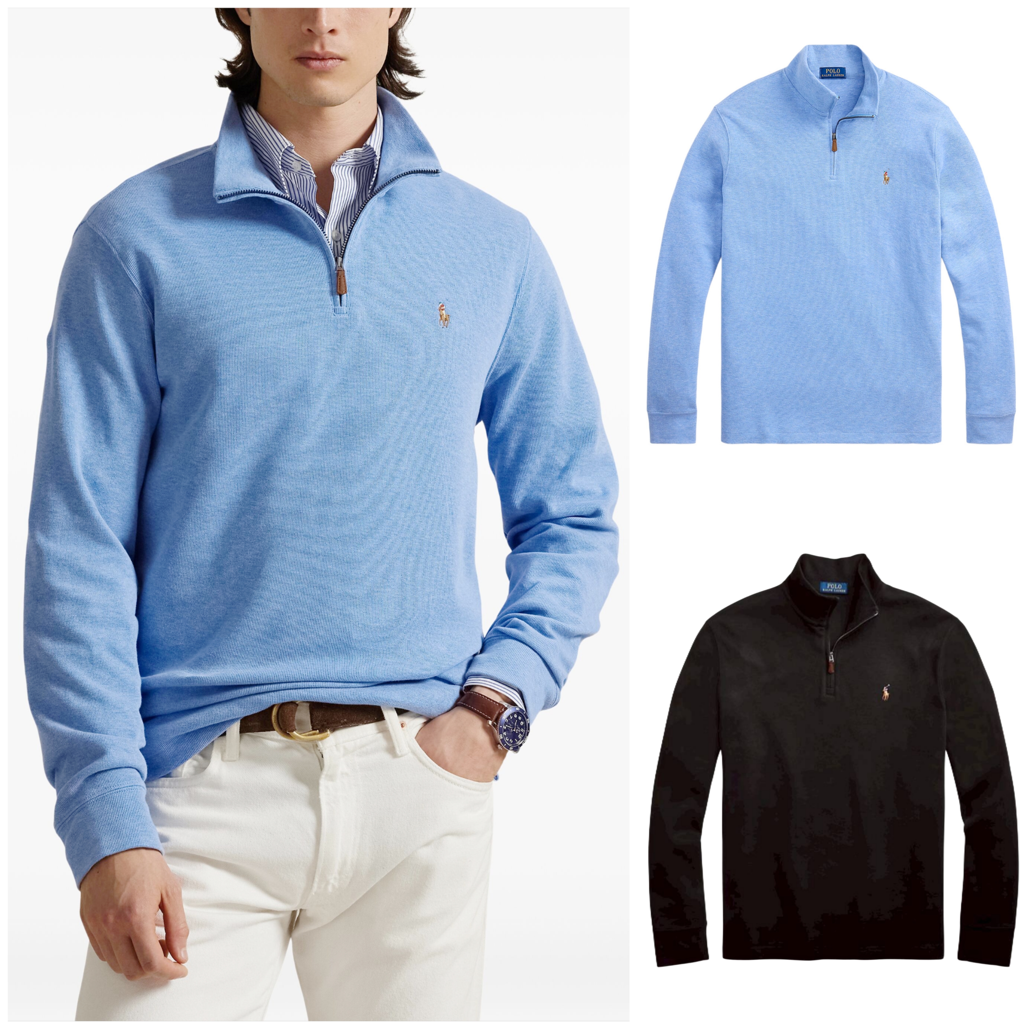 Polo Ralph Lauren Estate Rib Half Zip