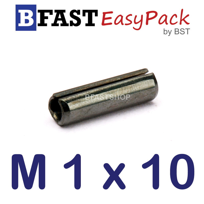 ปิ๊นตะกุด M1 x 10 (5 ตัว/ถุง)