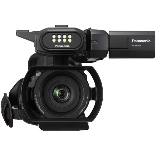Panasonic HC-MDH3 AVCHD Shoulder Mount Camcorder พร้อมไฟ LED หัวกล้องและจอแบบทัชสกรีน ***สินค้าตกรุ่น
