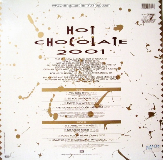 Hot Chocolate - 2001