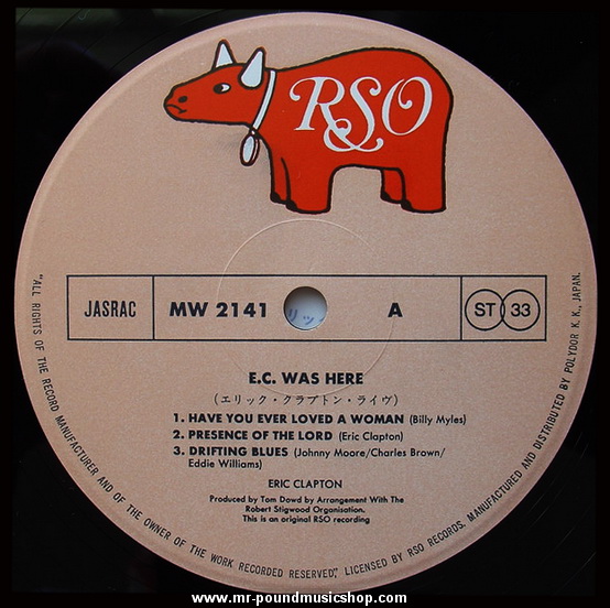 Eric Clapton - E.C. Was Here