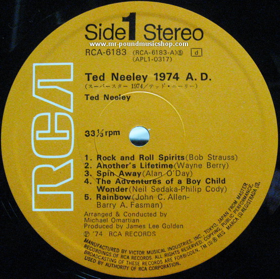 Ted Neeley - 1974 A.D.