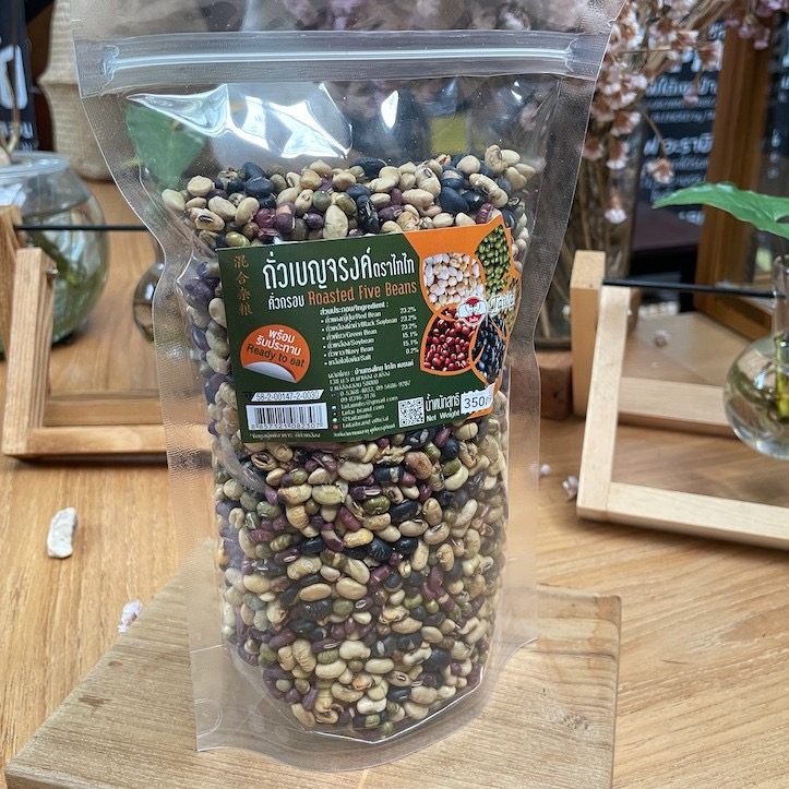 ไทไท ถั่วเบญจรงค์ (110 กรัม) ถั่ว 5 สี คั่วกรอบ