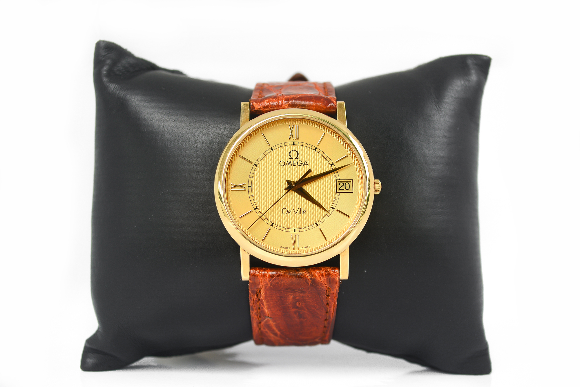 Omega Deville Quartz ตัวเรือนทอง 18K