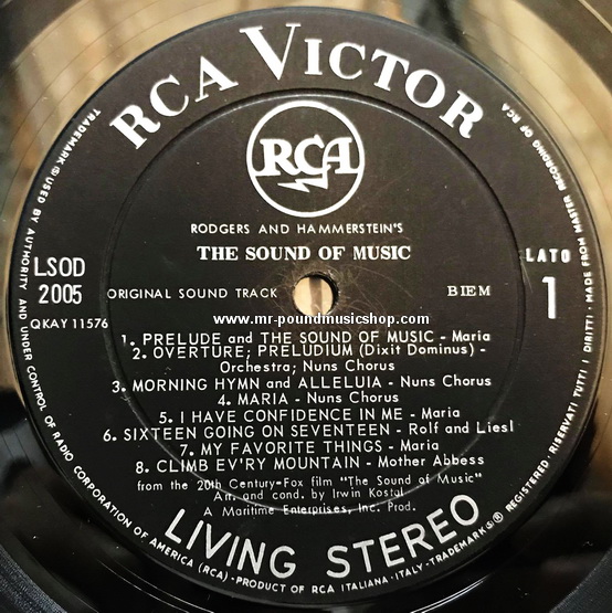 Rodgers & Hammerstein - The Sound of Music (An Original Soundtrack Recording)