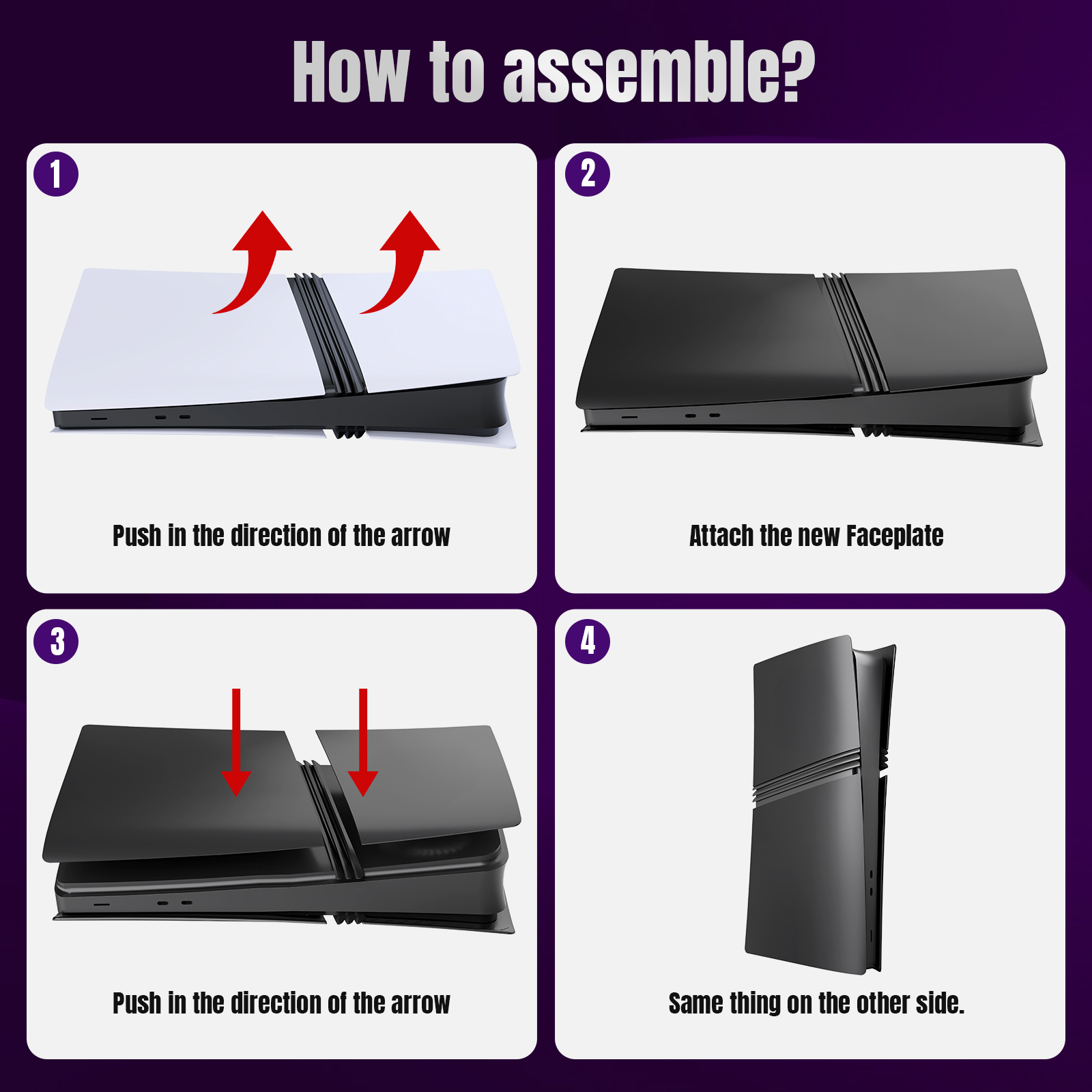 ฝาปิดเครื่อง PS5 Pro ทั้งรุ่นใส่แผ่นและดาวน์โหลด (รุ่นใหม่ 2024)