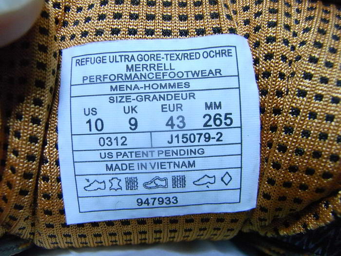 รองเท้าเดินป่า outdoor.. Merrell Made in Vietnam ใหม่ แท้ Size40-44eur