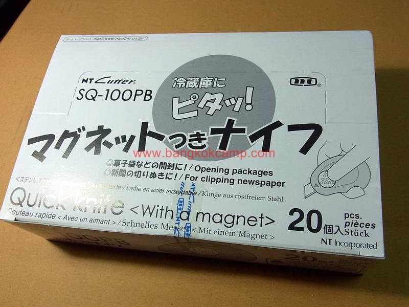 คัตเตอร์ญี่ปุ่น คมมากๆ Made in Japan ใหม่ แท้ (NT Cutter SQ-100PB) (สีเขียว)