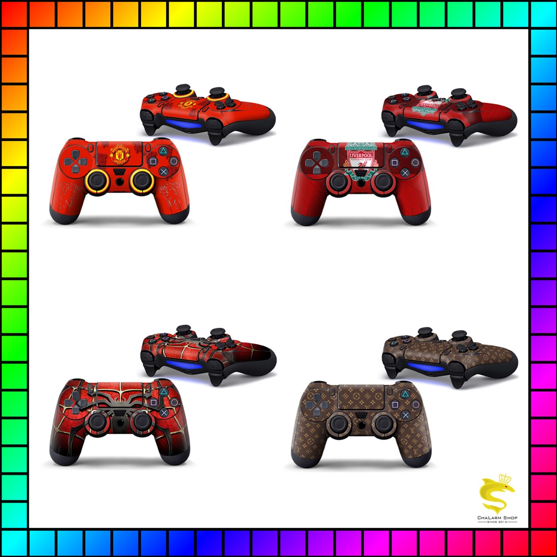 สติกเกอร์ติดจอยเกม PS4 (ลิ้ง2)