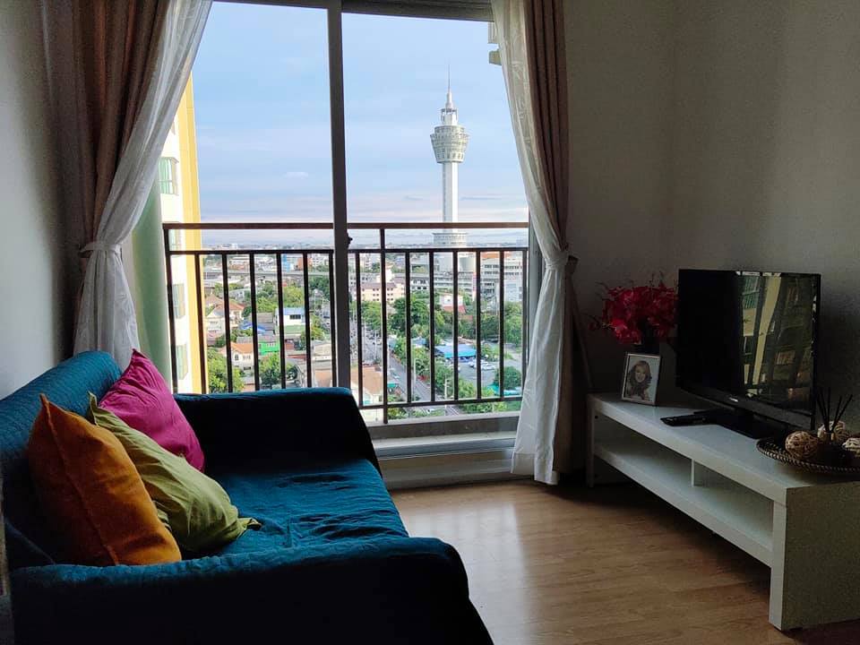 ให้เช่าคอนโด The Parkland lite Sukhumvit-Paknam (เดอะพาร์คแลนด์ ไลท์สุขุมวิท-ปากน้ำ) คอนโด ใกล้ BTS ปากน้ำ 250 เมตร