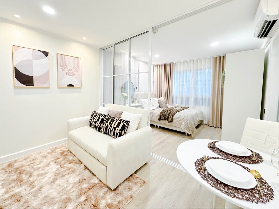 ขายคอนโดลุมพินี วิลล์ ศูนย์วัฒนธรรม – ห้องรีโนเวทใหม่ พร้อมอยู่ ใกล้ MRT ห้วยขวาง เดินทางสะดวกสุด ๆ!