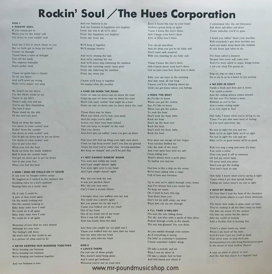 The Hues Corporation - Rockin' Soul